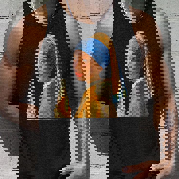 ビール 酒 面白いtシャツ フェルメール 飲み おもしろ 飲み会 のんべえ メンズ ネタ 服 変な タンクトップ 彼への贈り物