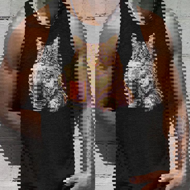 ビールジョッキ かわいい猫 タンクトップ 彼への贈り物