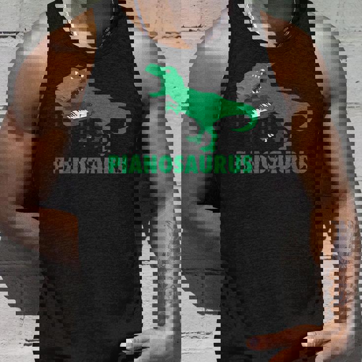 ピアノサウルス ピアノ 恐竜 パーカッション音楽 面白いギフト タンクトップ 彼への贈り物