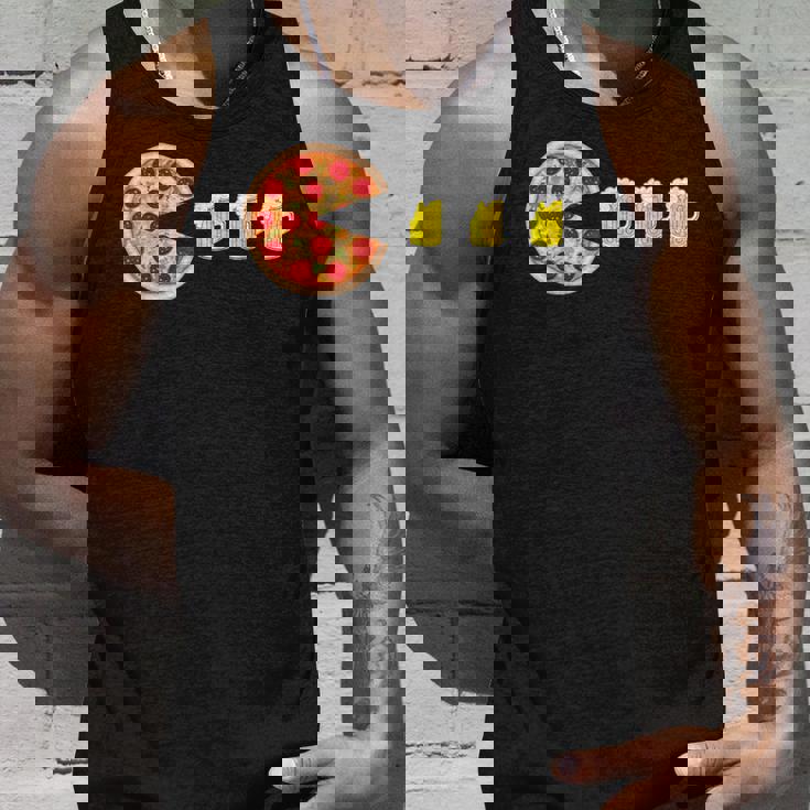 ピザとビール 楽しいピザ ナイトゲーマー ピザ タンクトップ 彼への贈り物