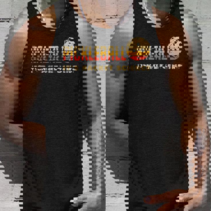 ピックルボール それはラケット・サイエンス 面白いピックルボール タンクトップ 彼への贈り物