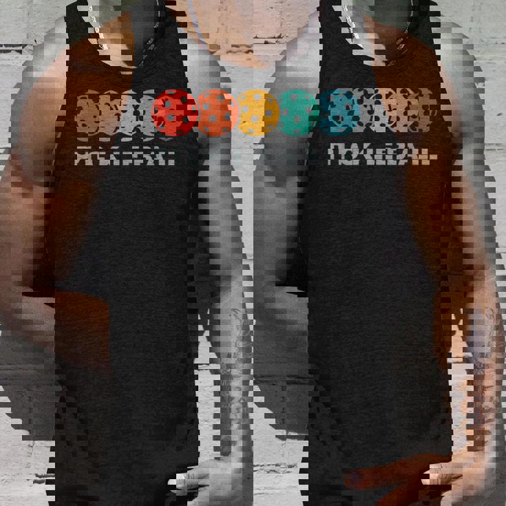 ピックルボール プレーヤー レトロなピックルボール タンクトップ 彼への贈り物