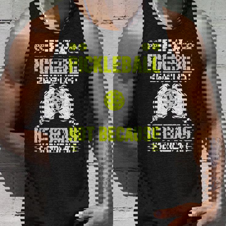 ピックルボールをするのは、自分が上手だからじゃなくて、好きだから タンクトップ 彼への贈り物