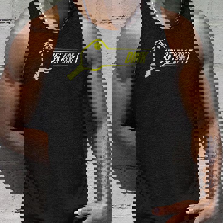 ピックルボールシャツ、 Just Dink It Pickleball メンズ レディース タンクトップ 彼への贈り物