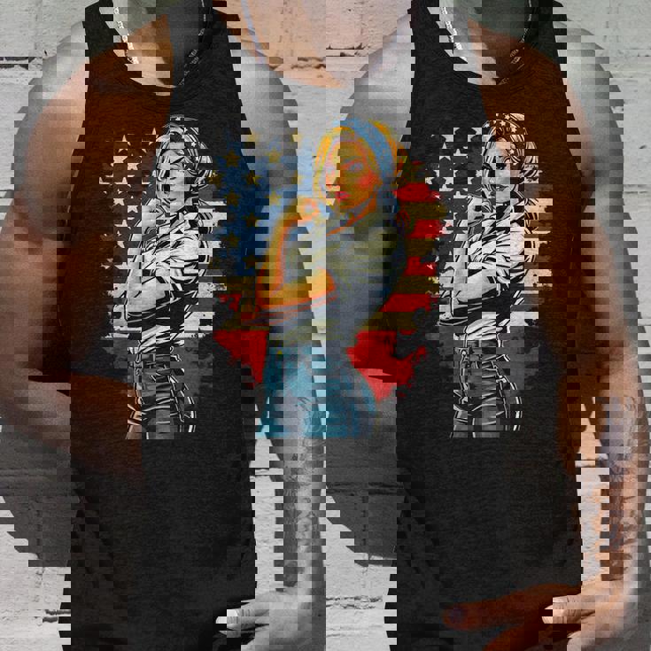 ピンアップセクシースタイルアメリカの象徴 タンクトップ 彼への贈り物