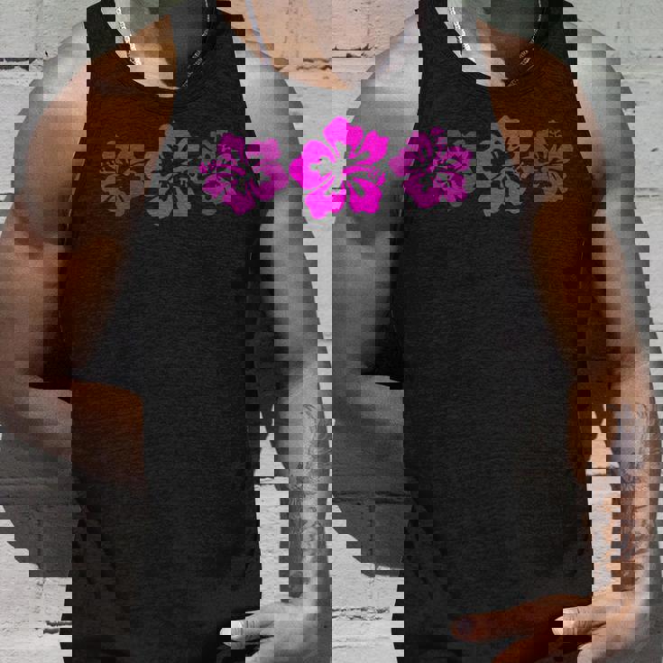 ピンク ハイビスカス フラワー ハワイアン タンクトップ 彼への贈り物