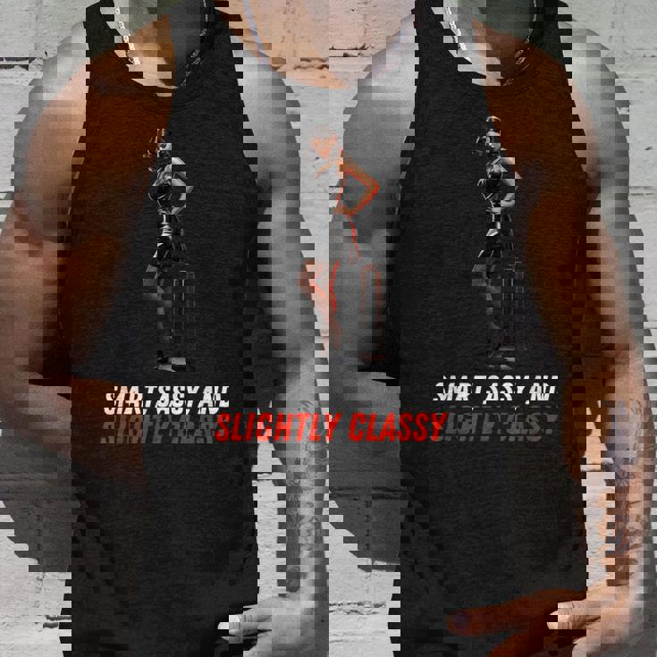 ピンナップガール スマート、生意気、やや上品 タンクトップ 彼への贈り物