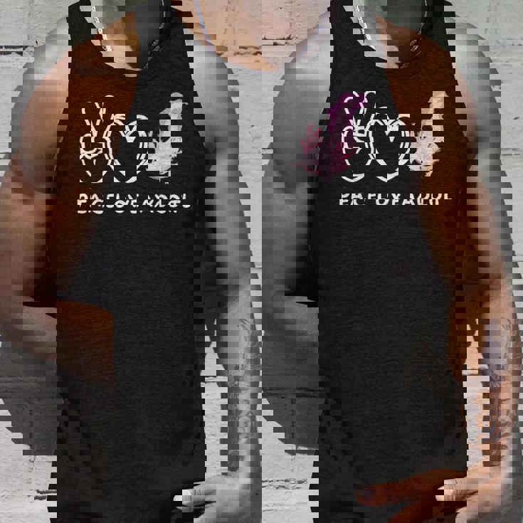 ピースラブウーパールーパールーパーレトロウーパールーパーラバー タンクトップ 彼への贈り物