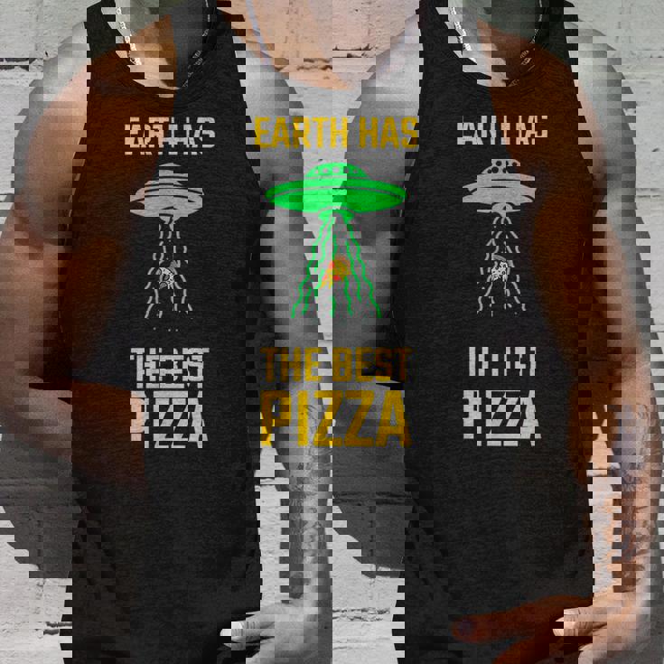 ファニー Ufoピザスペース 宇宙人 地球外生物 タンクトップ 彼への贈り物