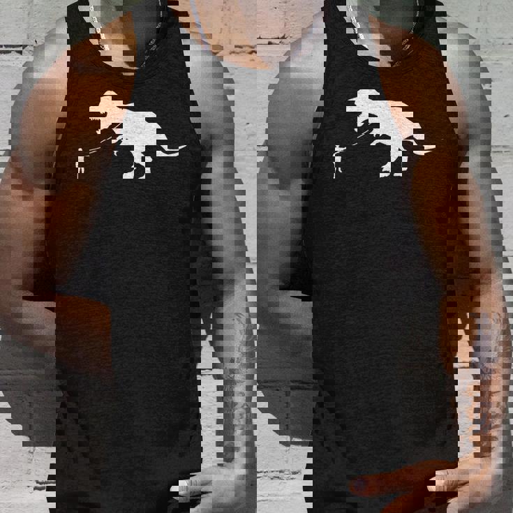 ファニーt-Rex ウォーキング恐竜 ティラノサウルスレックス タンクトップ 彼への贈り物