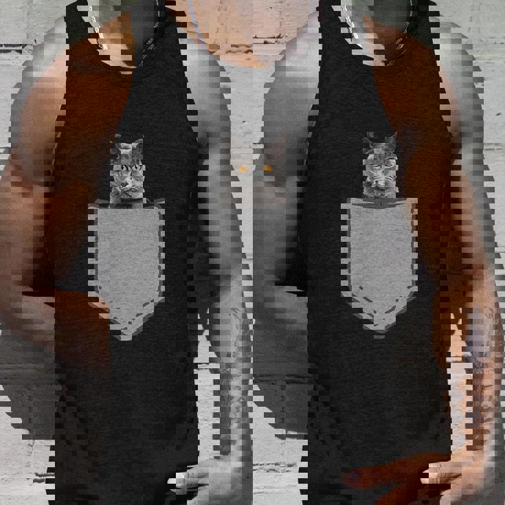 ファニーブリティッシュショートヘア猫 タンクトップ 彼への贈り物