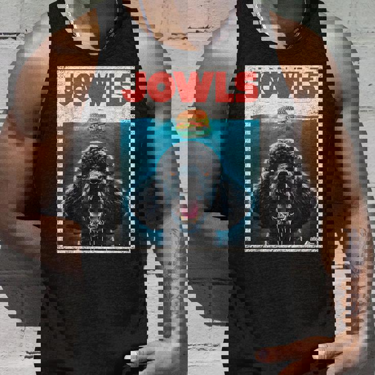 ファニープードル スタンダード プードル ジョール バーガー かわいい 犬 ママ お父さん タンクトップ 彼への贈り物