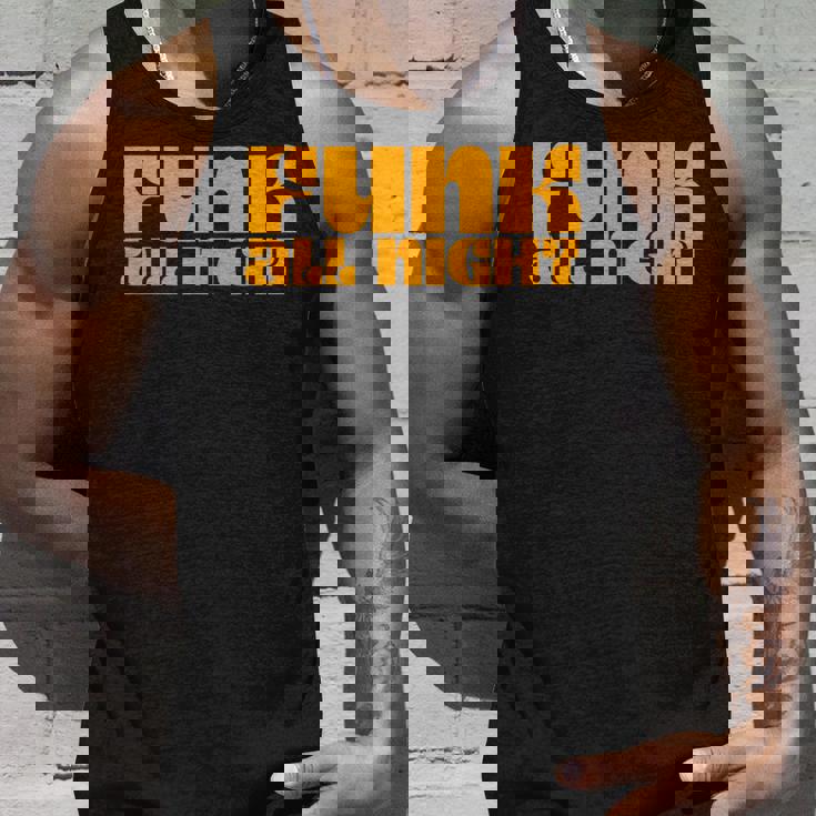 ファンク オールナイト 70年代 レトロ ソウル ファンク ディスコミュージック タンクトップ 彼への贈り物