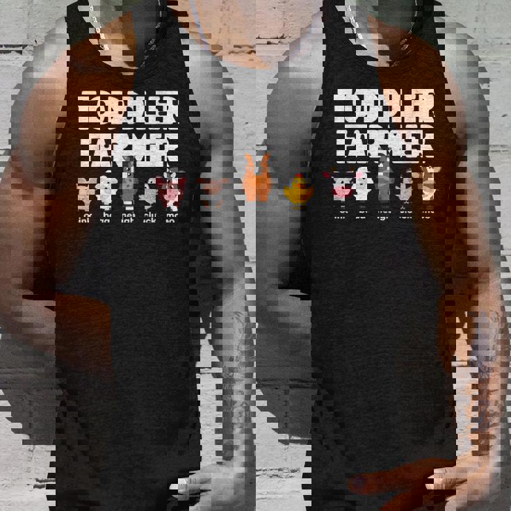 ファームアニマルサウンドoink Baa Neigh Cluck Moo 幼児農家 タンクトップ 彼への贈り物