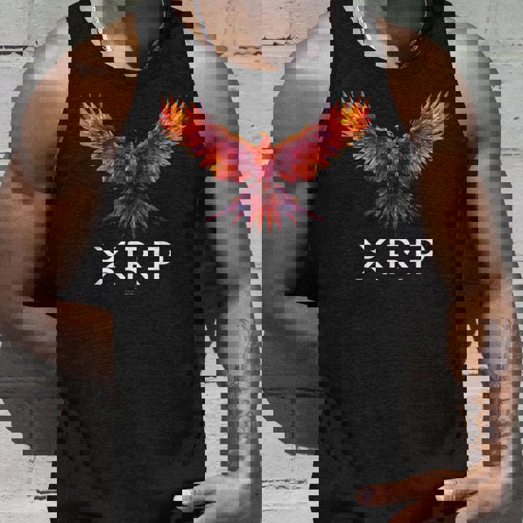 フェニックスxrp暗号通貨ボーイフレンドガールフレンド タンクトップ 彼への贈り物