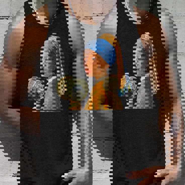 フェルメール 面白いtシャツ ジム 筋トレ ダイエット メンズ おもしろ 面白い 服 おもしろグッズ ネタ タンクトップ 彼への贈り物