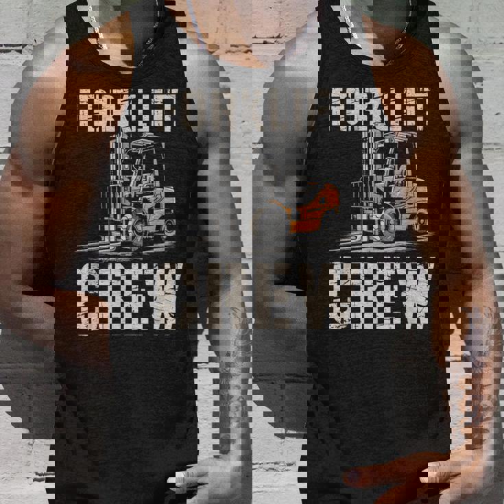 フォークリフト クルー ヴィンテージ 倉庫 作業員 倉庫 タンクトップ 彼への贈り物