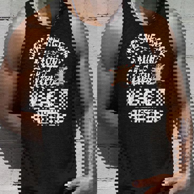 フクロモモンガのママ フクロモモンガのネックレス フクロモモンガの恋人 タンクトップ 彼への贈り物