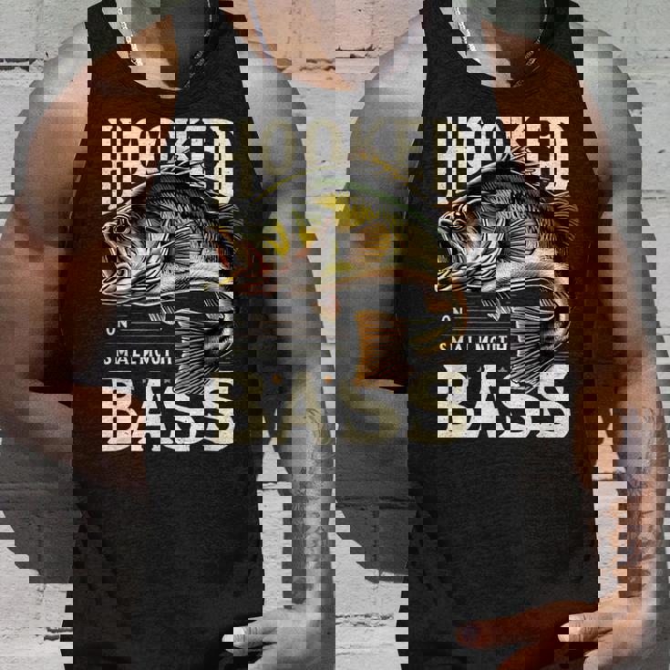 フックオンスモールマウスバスフィッシングシャツ タンクトップ 彼への贈り物