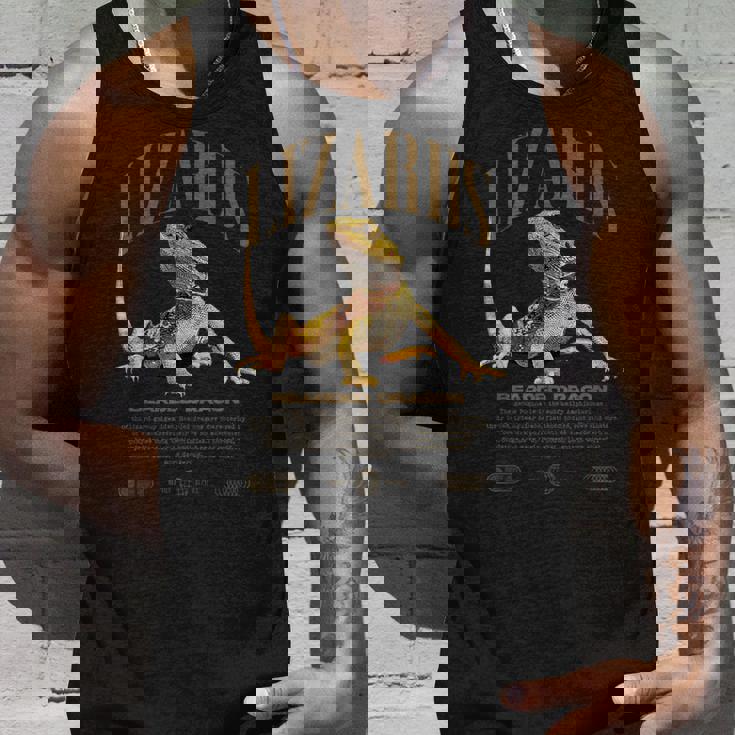 フトアゴヒゲトカゲ ストリートウェア トカゲ キーパー タンクトップ 彼への贈り物