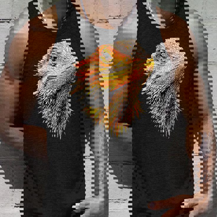 フトアゴヒゲトカゲ ポゴナ フトアゴヒゲトカゲ かわいいフトアゴヒゲトカゲ タンクトップ 彼への贈り物