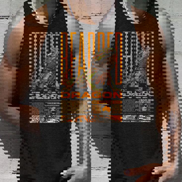 フトアゴヒゲトカゲ 爬虫類キーパー ビアディ トカゲ ストリートウェア タンクトップ 彼への贈り物