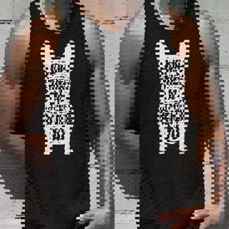 フレンチブルドッグ お父さん Happy 父の日 フレンチギフト タンクトップ 彼への贈り物