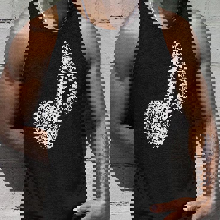 フレンチホルンのドローイング タンクトップ 彼への贈り物