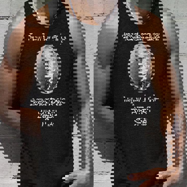 フロイトのスリップは私たちの胸に起こる-面白い心理学 タンクトップ 彼への贈り物