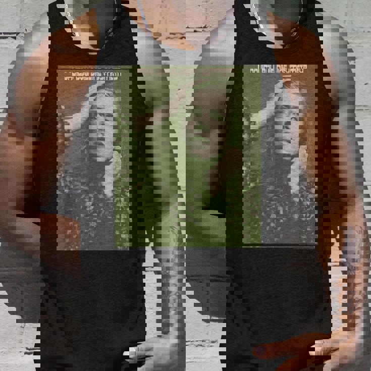 ブライアン・ウォードによるデヴィッド・ボウイの神の対称写真。 タンクトップ 彼への贈り物