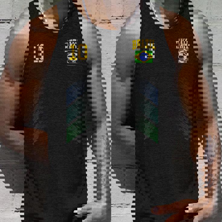 ブラジル サッカーファンジャージー ブラジル国旗 フットボール愛好家 タンクトップ 彼への贈り物