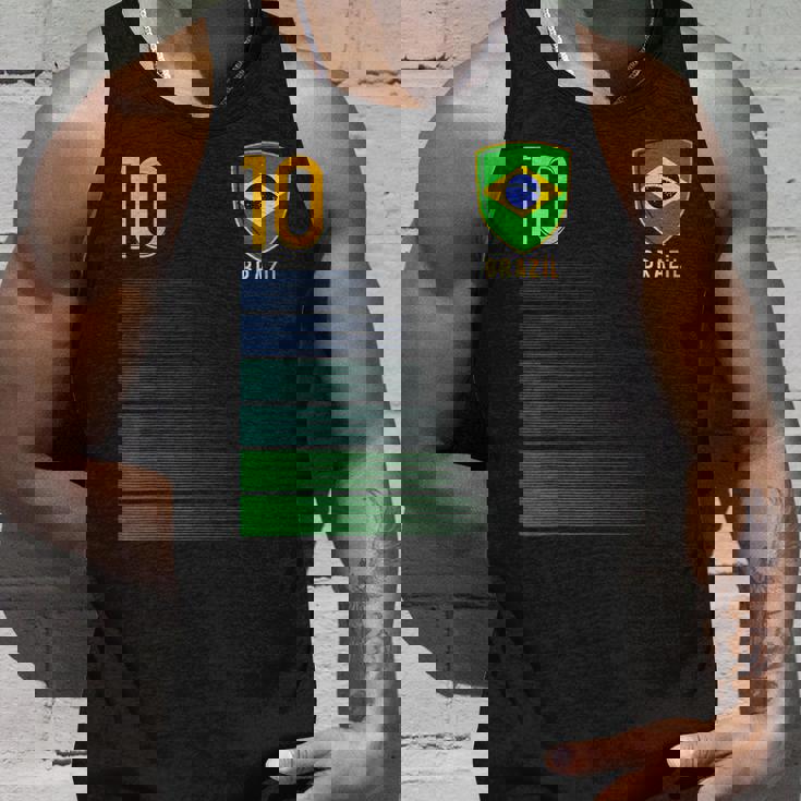 ブラジル国旗 ブラジルのプライド愛好家 タンクトップ 彼への贈り物