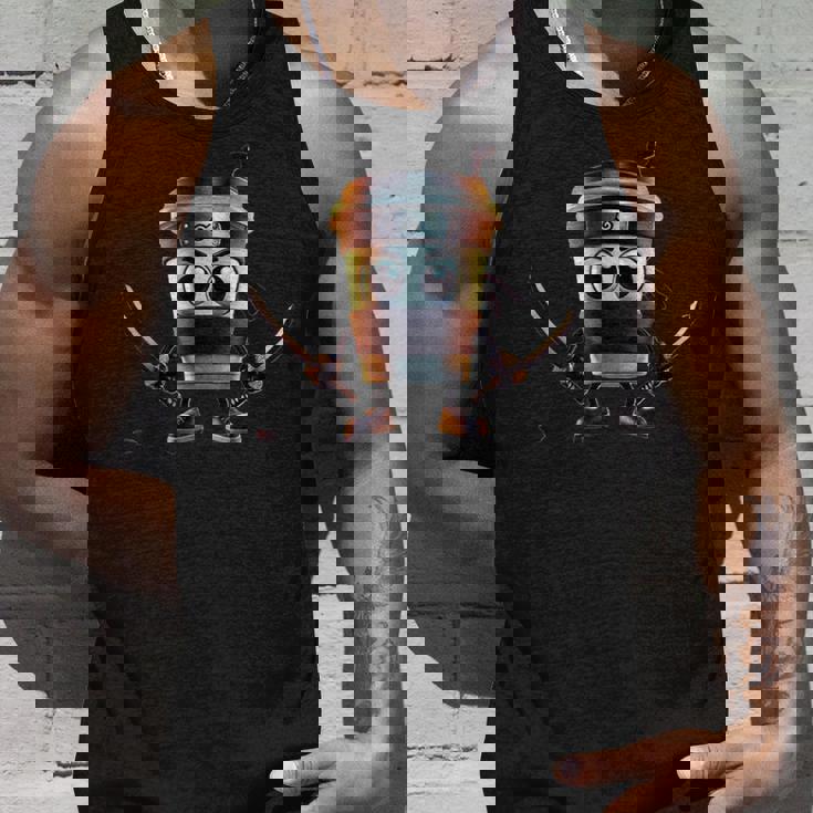 ブレインロット・カプチーノ・アサシーノ タンクトップ 彼への贈り物