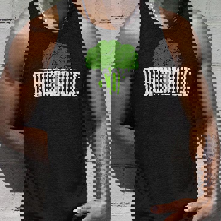 ブロッコホリック ブロッコリー中毒 恋人 野菜 おもしろ ビーガン Broccoholic タンクトップ 彼への贈り物