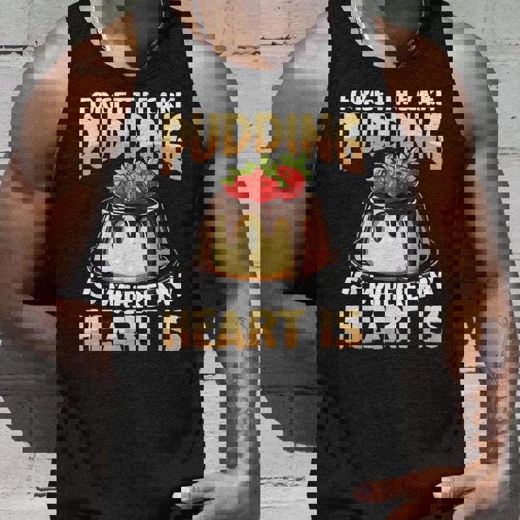 プディングはどこに私の心はチョコレートプリンの恋人 タンクトップ 彼への贈り物