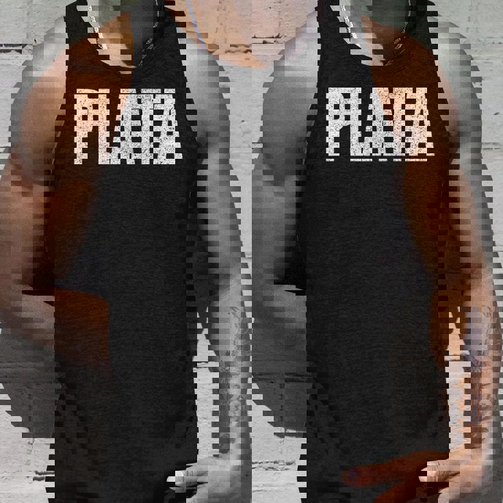 プラタ 姓 レトロ ヒスパニック メキシコ スペイン語 家族 タンクトップ 彼への贈り物