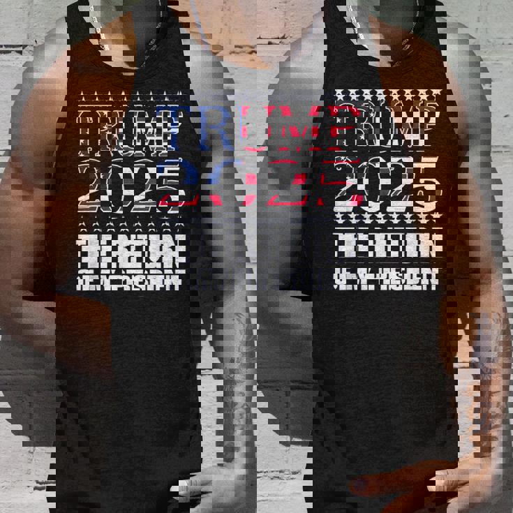 プロトランプシャツ2024 大統領トランプの帰還 2025 タンクトップ 彼への贈り物