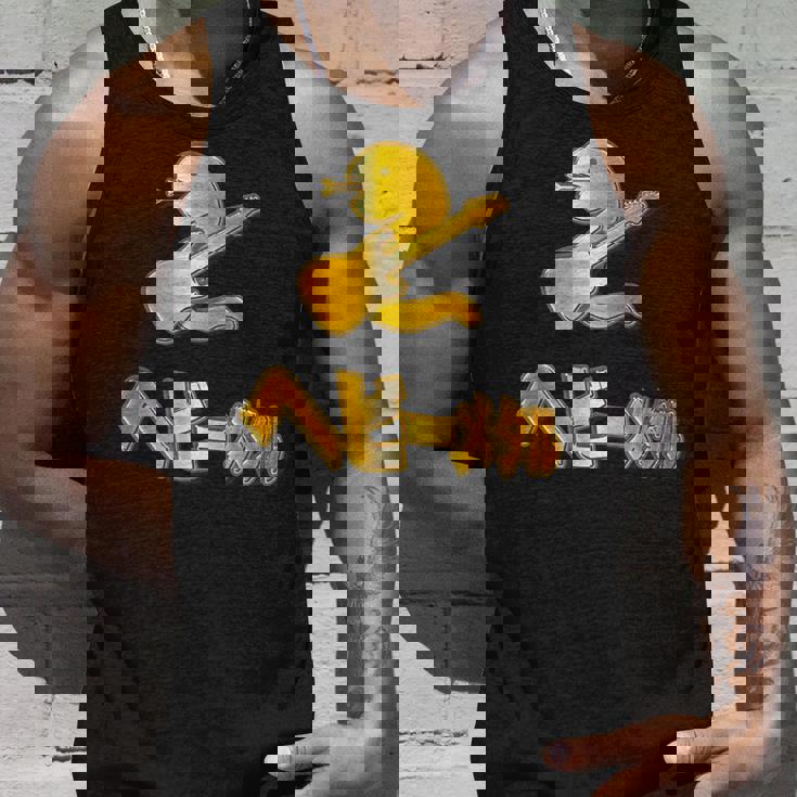 ヘビーメタル 金の蛇 ギター《へび》巳年 蛇年【どうぶつフレンズ】干支 十二支 2025 ゆるくて かわいい 動物 面白 タンクトップ 彼への贈り物