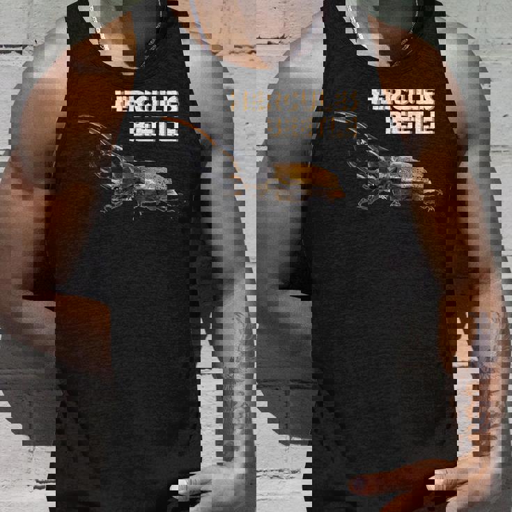 ヘラクレスカブトムシの写真 タンクトップ 彼への贈り物