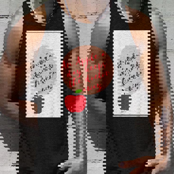 ヘルシーシャツアップル 最新 医者を遠ざける タンクトップ 彼への贈り物