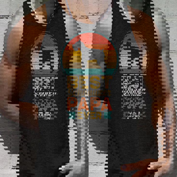 ベスト・シュナウザー・パパ ミニチュア・シュナウザー タンクトップ 彼への贈り物