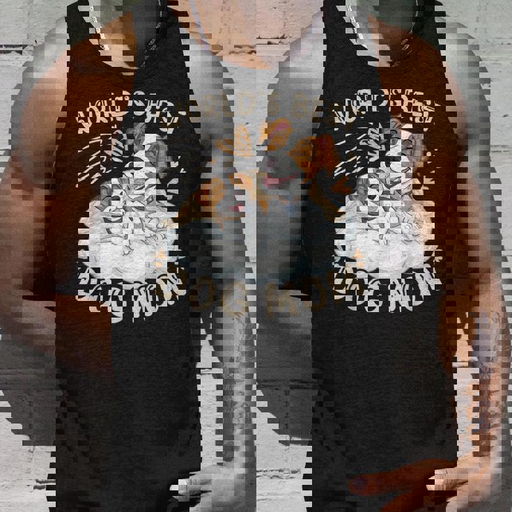 ベスト・ドッグ・ママ、子犬とジャック・ラッセル・テリア タンクトップ 彼への贈り物