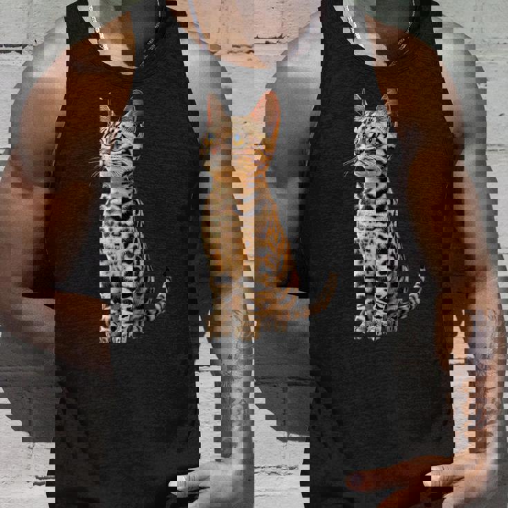 ベンガル猫 レオパード猫 レオパデット かわいいベンガル猫 タンクトップ 彼への贈り物