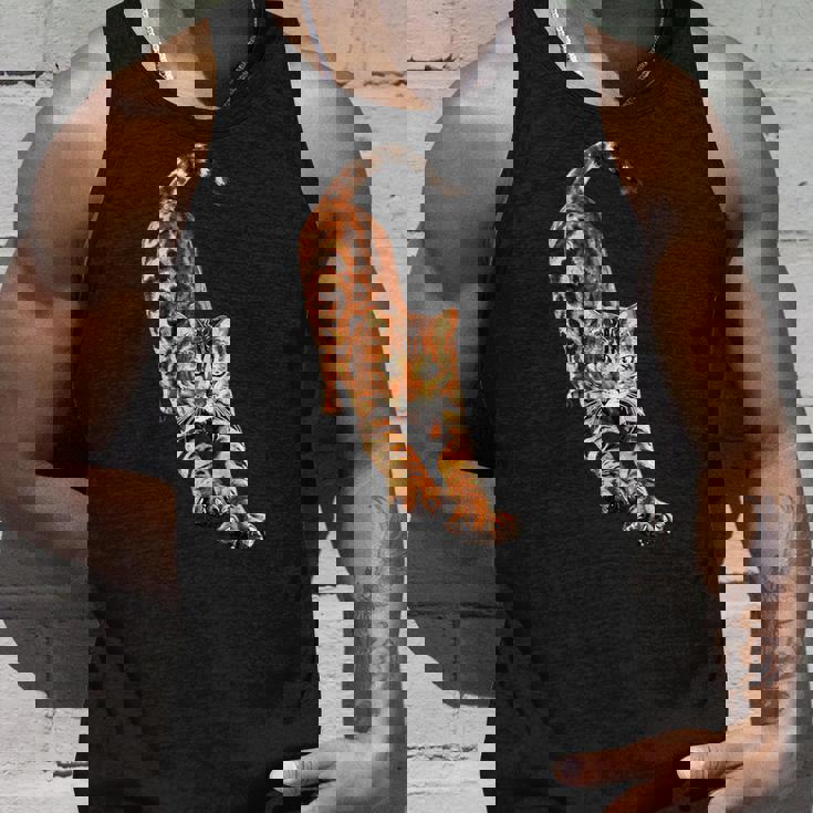 ベンガル猫ストレッチ タンクトップ 彼への贈り物