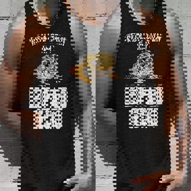 ペットヒョウモントカゲモドキギフト-私は私のヒョウモントカゲモドキが大好きです タンクトップ 彼への贈り物