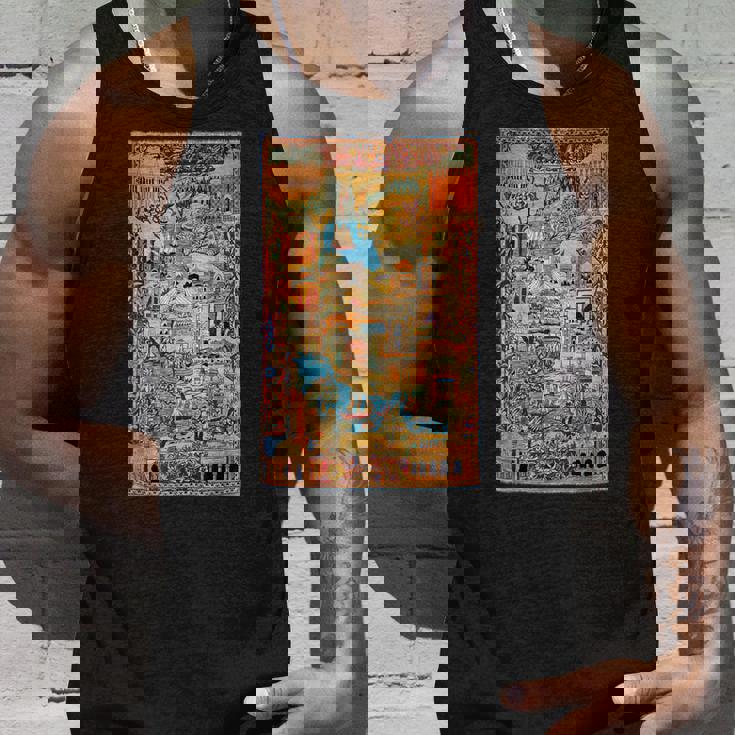 ペルシャ絨毯のランドマークカシュマル タンクトップ 彼への贈り物