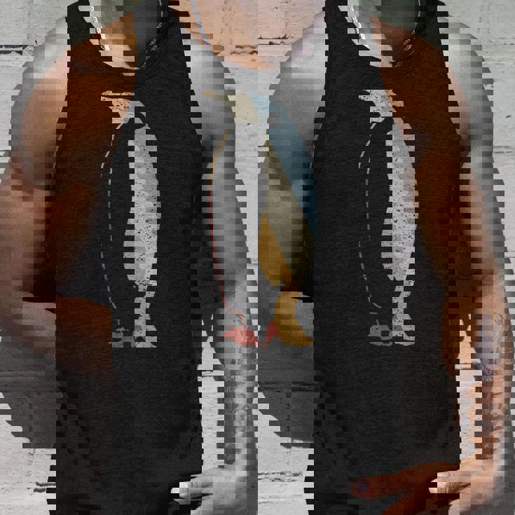 ペンギン レトロスタイル ビンテージ タンクトップ 彼への贈り物