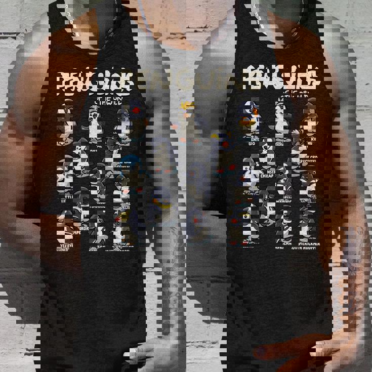 ペンギン ペンギン 世界の動物たち ペンギン愛好家 タンクトップ 彼への贈り物