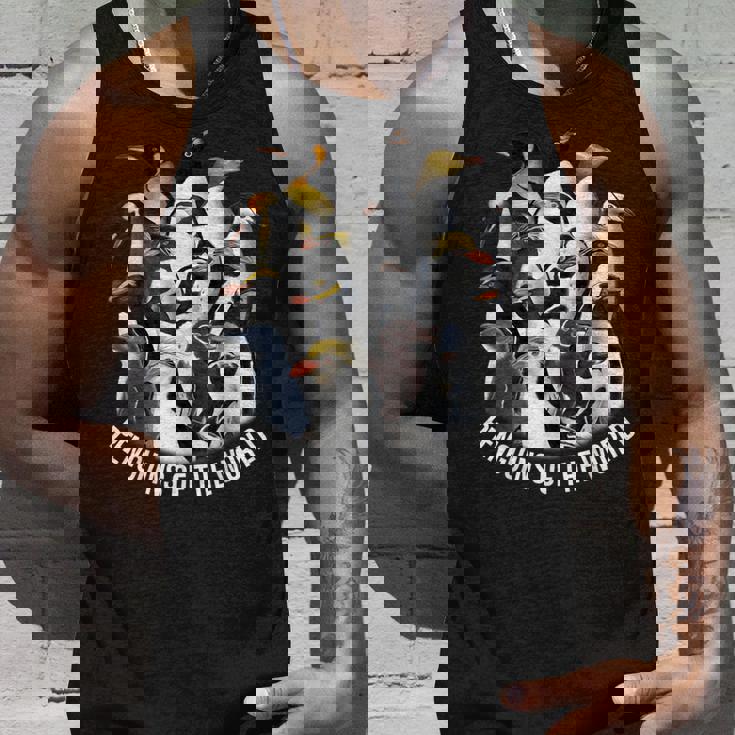 ペンギンアート 世界のペンギン ギフト タンクトップ 彼への贈り物