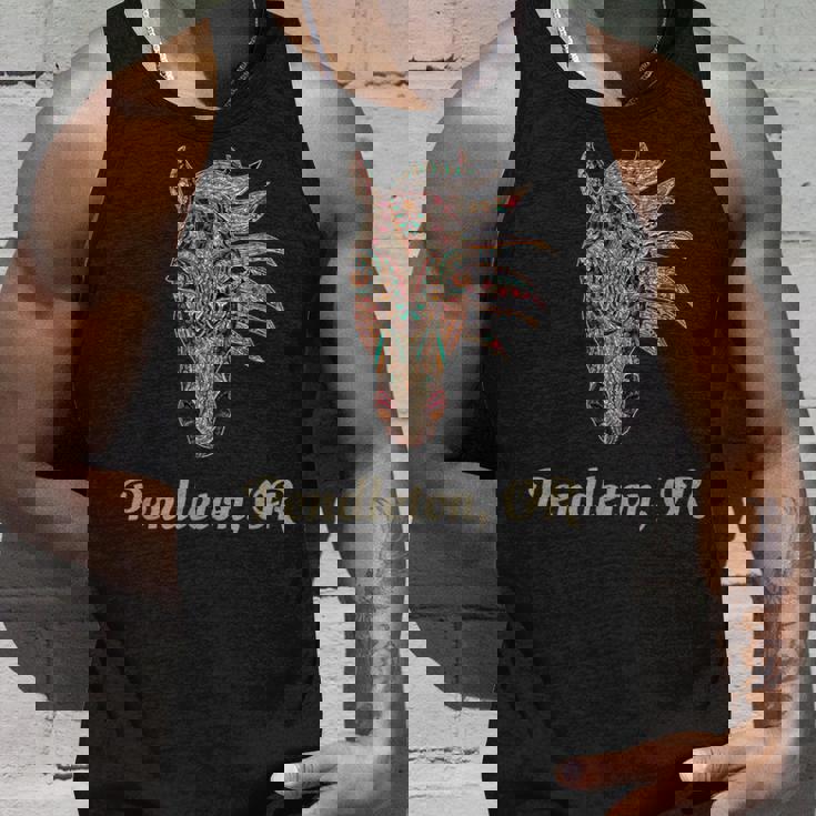 ペンドルトン オレゴン幾何学 部族のカントリーアート タンクトップ 彼への贈り物